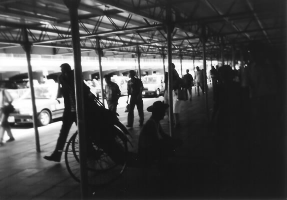 Rickshaw man (HK) - June 2004