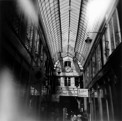 Clock in the Alley (Paris)