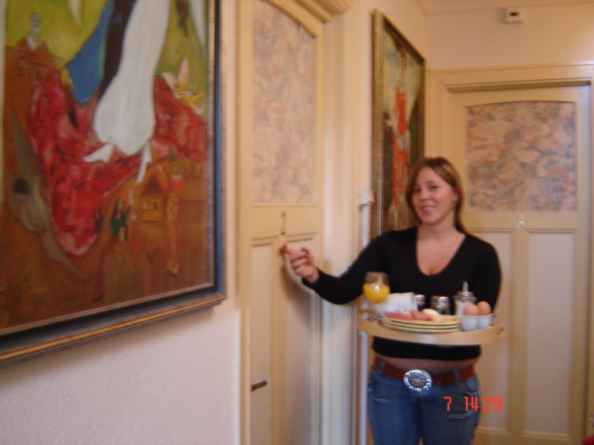 breakfast in pension corper zandvoort
