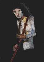 Brian in charcoal/pastel