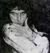 Pencil drawing of Freddie