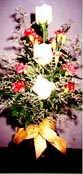 arreglo de 3 rosas