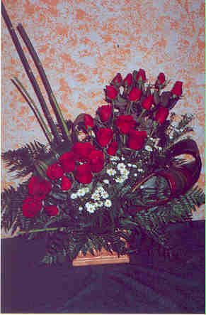 24 rosas en espiral