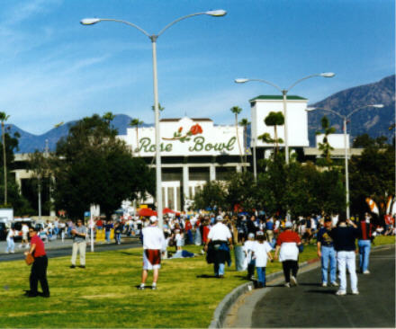 Rose Bowl Scene
