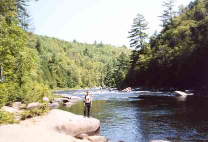 Blue Ledge On The Hudson Trail