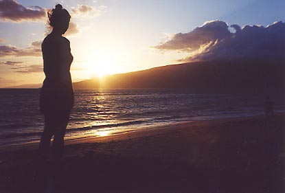 South Maui Beach Sunset