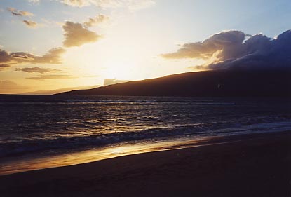 South Maui Beach Sunset
