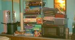 Decluttered side of the kitchen