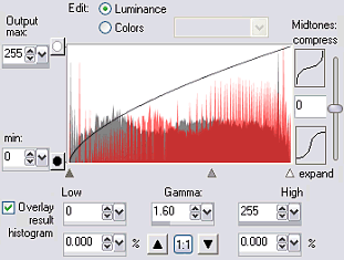 histogram-adjustment controls