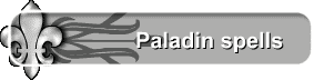 Paladin spells
