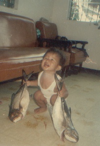 i'll prepare the fish ma!