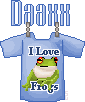 frog t-shirt