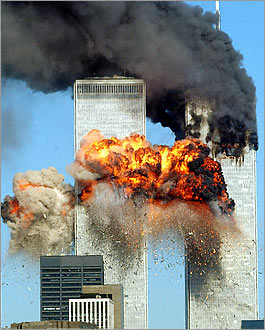 Second Plane Hits South Tower