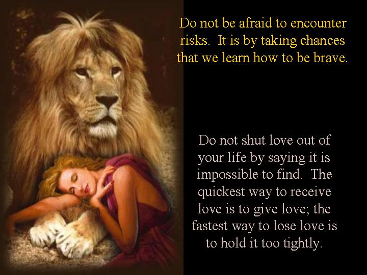Lion/Girl