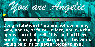 How evil are you?