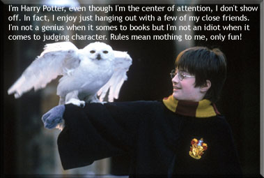 What Harry Potter character are you?