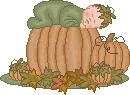 Baby on Pumpkin
