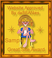 Sample of Pink Panther Award
