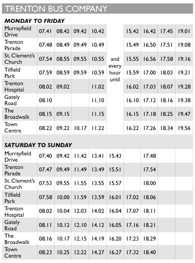 bm1 bus time schedule