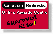 Canadian Redneck Approved Site Award