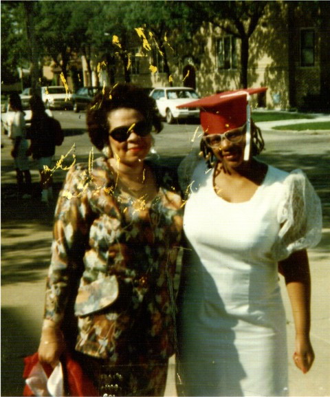 Dacia at 8th Grade Graduation