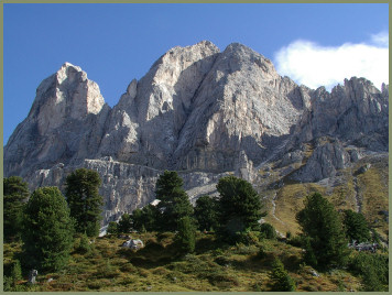 tolle Bergkulisse