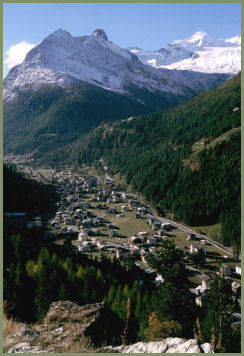das Foto wurde nach dem Schneefall gegen Ende des Urlaubs aufgenommen