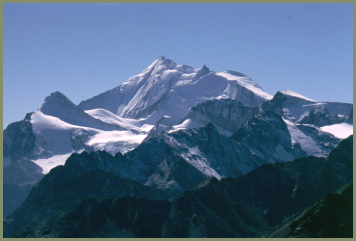 toller Blick auf die Mischabellgruppe