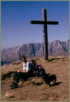 am Gipelkreuz roch es aufregend nach Schafen