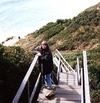 Amanda on Block Island
