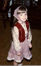 Amanda as a Portuguese girl
