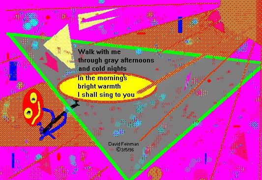 Follow the lynxasaurus to read this poem