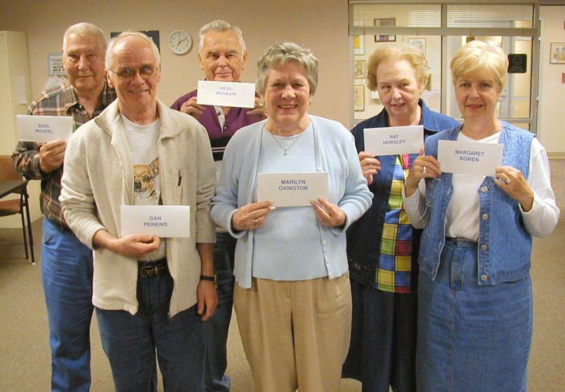 Sycamore Senior Center Class May 2004