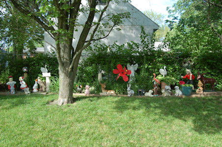 Back Yard getting Ready for Summer 08