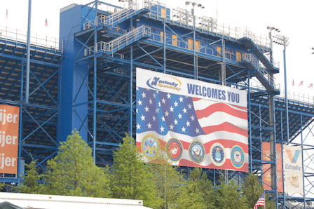 Entrance to Kentucky Speedway