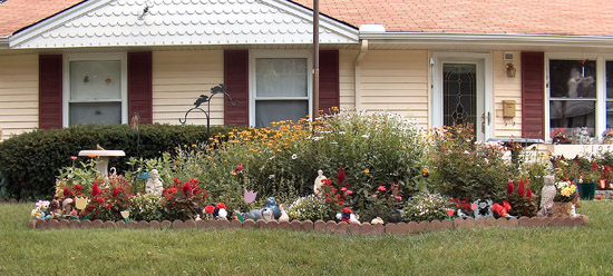 Full Front Garden July 2005