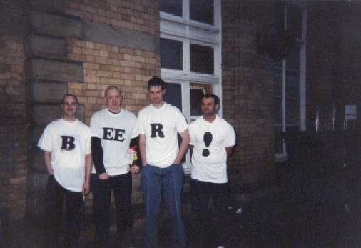 Yes it does spell B E E R !