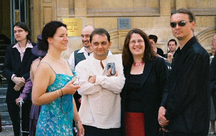 Sharon, Clive, Tracey and Tim