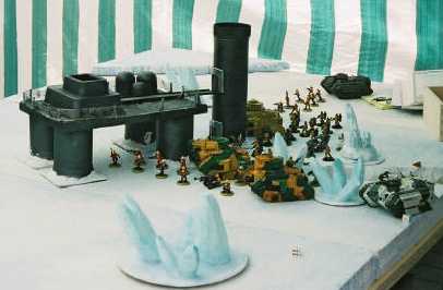 Imperial forces at the Communication station