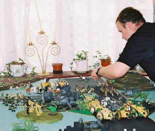 Setting up Imperial forces on Pegasus Bridge