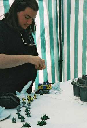 Iain Hunter and his Chaos forces