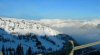 view across mountain at approx 8 am