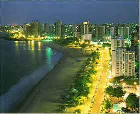 Fortaleza a noite