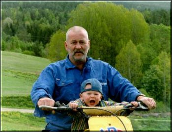 Bjarne Gunnar er helt frelst p� crosskj�ring