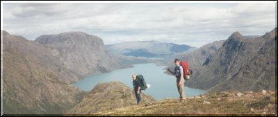 Randi p� fjelltur sommeren �00