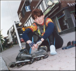  Oslo - Trondheim p� rollerblades1