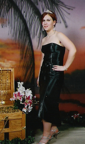 Amanda at Prom 2006