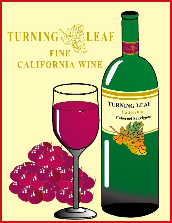 Illustration Winebottle