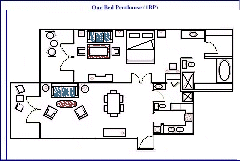 1BR Penthouse (1BP)