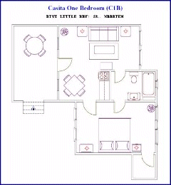 Casita 1BR (C1B)